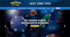 Desktop Screenshot of creeknationcasino.net